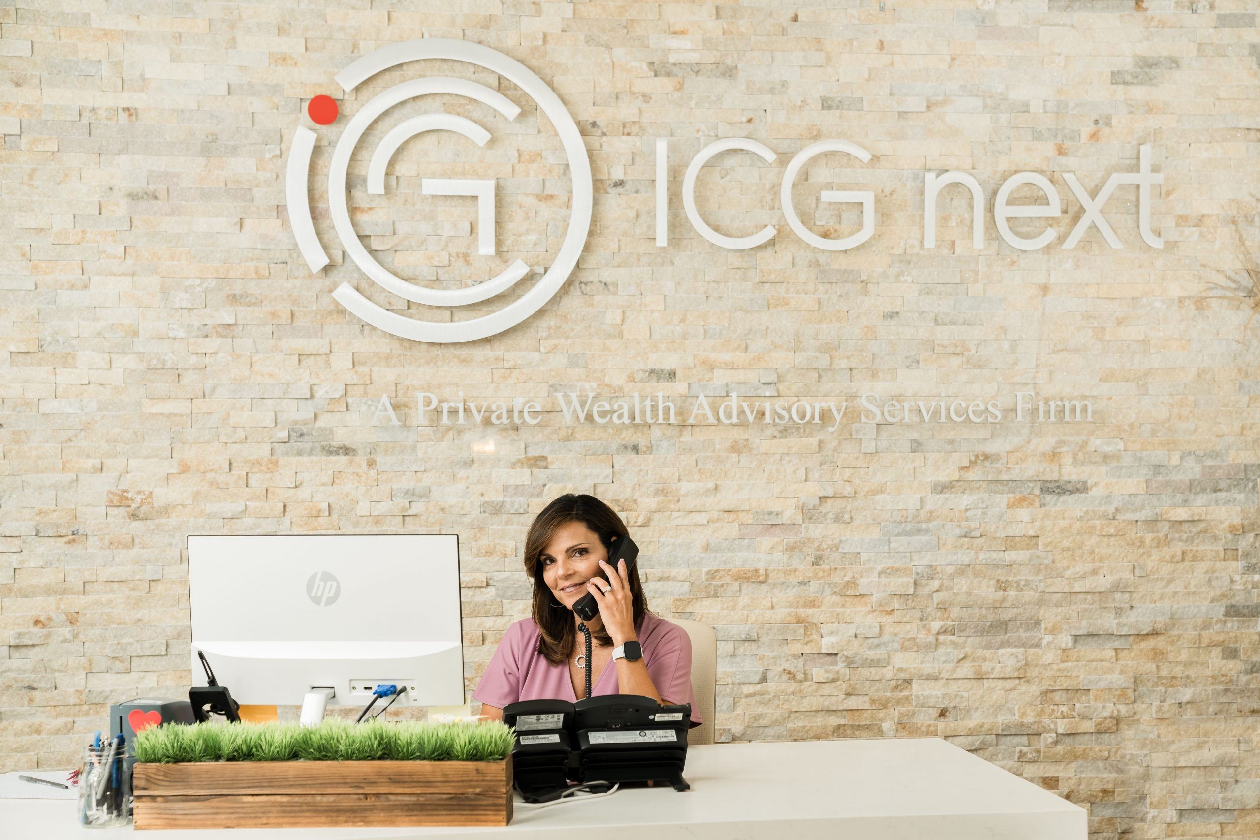 ICG Next office reception