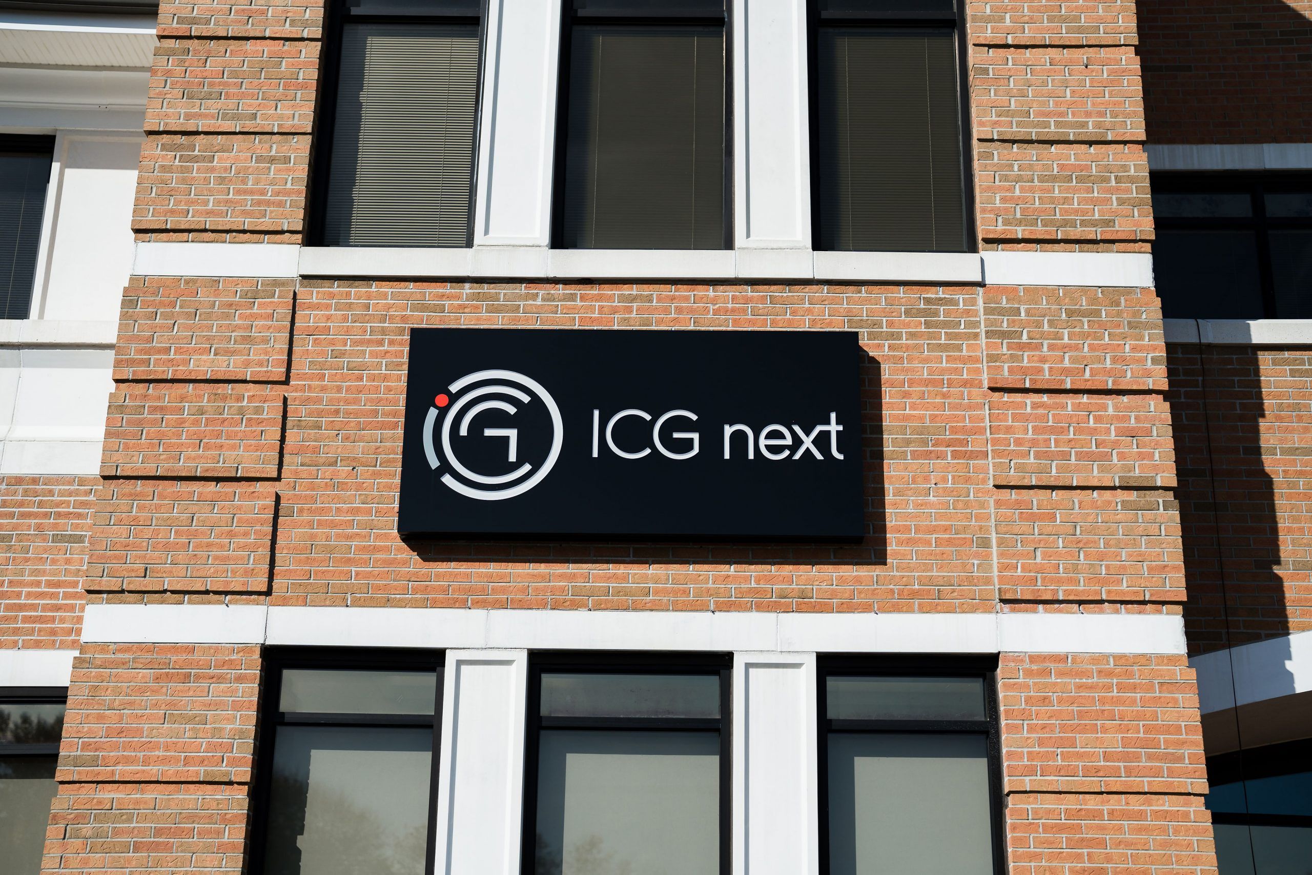 ICG Next building sign